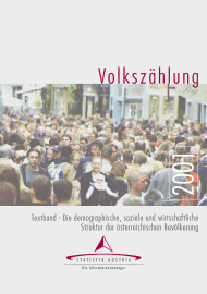 Preview image for 'Volkszählung 2001, Textband - Die demographische, soziale und wirtschaftliche Struktur der österreichischen Bevölkerung'